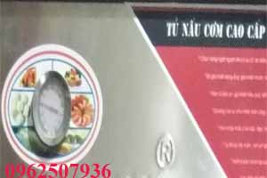 Tủ Cơm Gas 120 Kg Gạo Inox 304 Cao Cấp 24 Khay VinSun